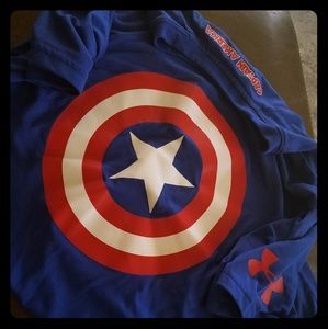 Men's Under Armour Capt. America Shirt M